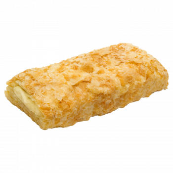 Торт из слоеного теста с кремом "Наполеон"